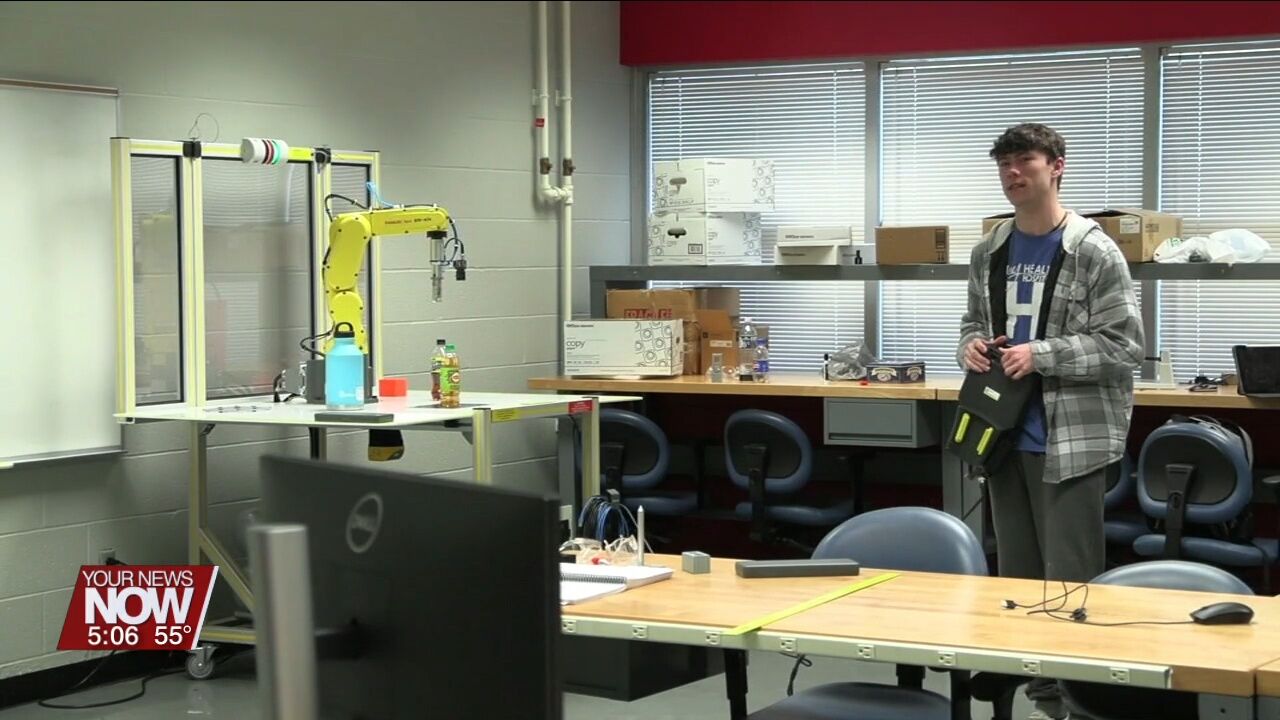 High school students with an interest in engineering discover what's available at OSU Lima